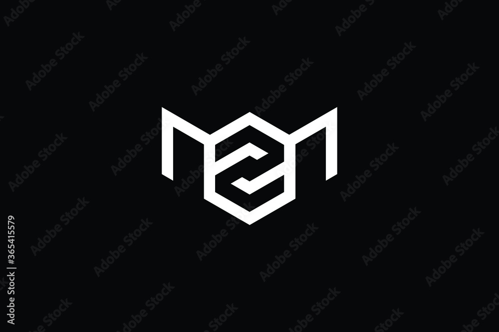 Minimal Innovative Initial MZ logo and ZM logo. Letter ZM MZ creative elegant Monogram. Premium Business logo icon. White color on black background Minimal Innovative Initial MZ logo and ZM logo. Letter ZM MZ creative elegant Monogram. Premium Business logo icon. White color on black background
