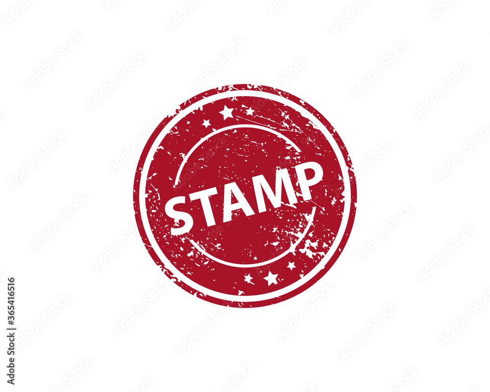 stamp vector texture. Rubber cliche imprint. Web or print design element for sign, sticker, label.