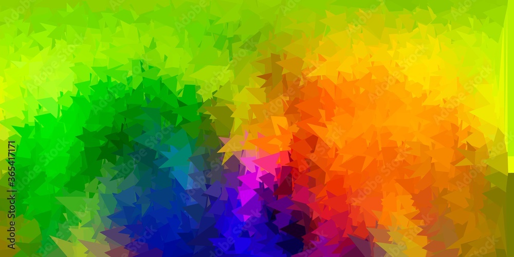 Light multicolor vector geometric polygonal wallpaper.