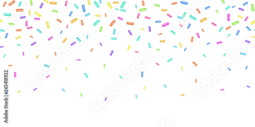 Sweet confetti seamless pattern