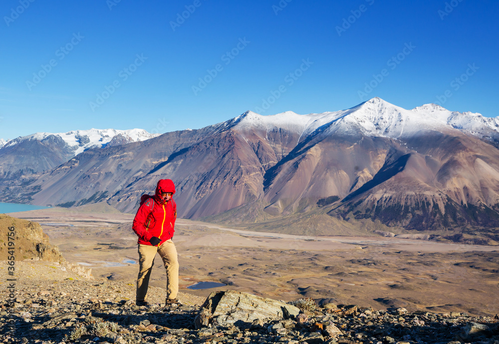 Fototapeta premium Hike in Patagonia