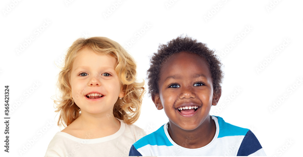 Two adorable children