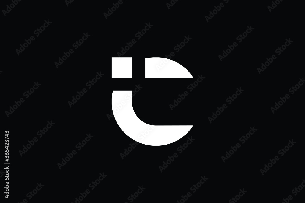 Minimal Innovative Initial IC logo and CI logo. Letter IC CI creative  elegant Monogram. Premium Business logo icon. White color on black  background Stock Vector | Adobe Stock