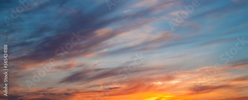 sunset in the sky © Александр Плисик
