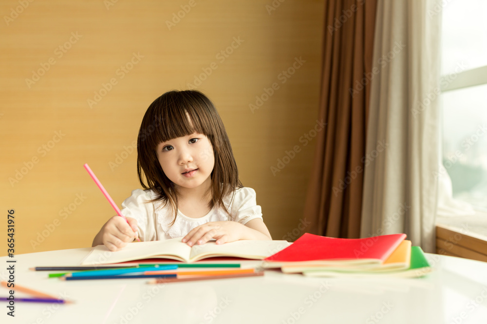 Portrait of cute Asian little girl Portrait of cute Asian little girl