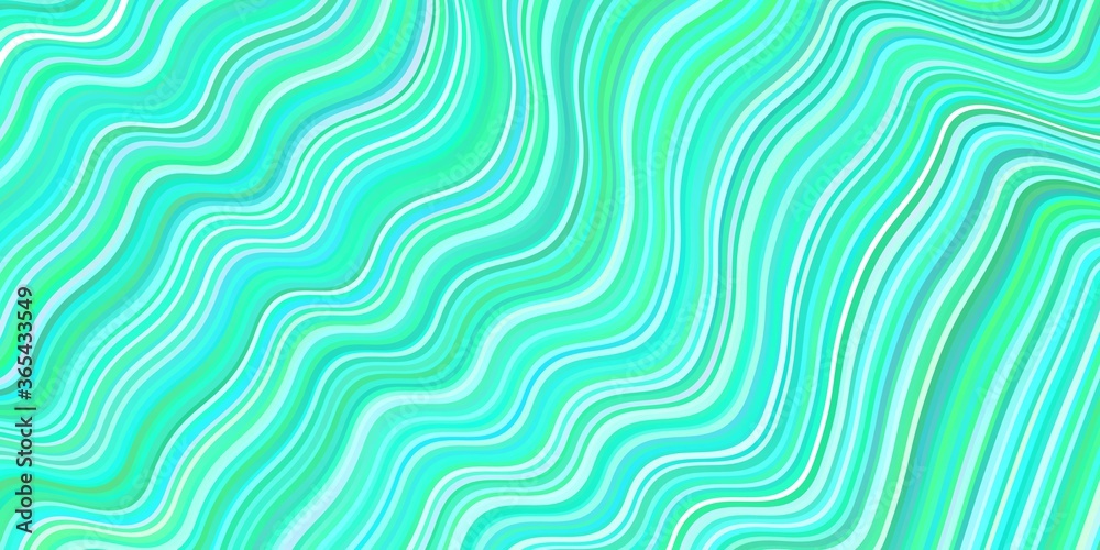 Light Green vector pattern with lines.