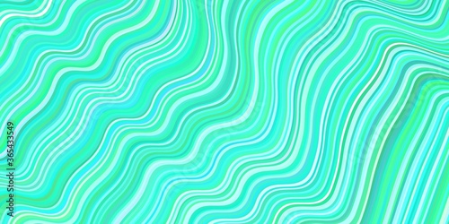 Light Green vector pattern with lines.