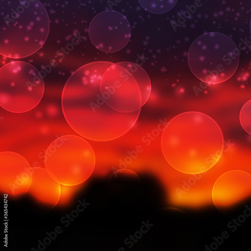 abstract red background