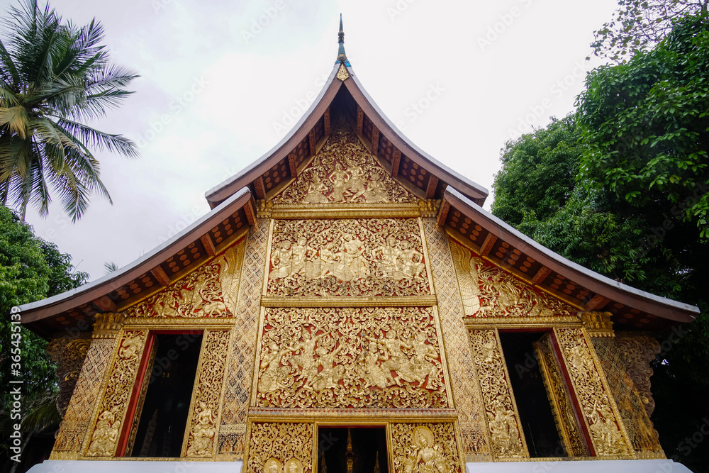 Wat Xieng Thong or The golden city temple in Luang Prabang Laos, Wat