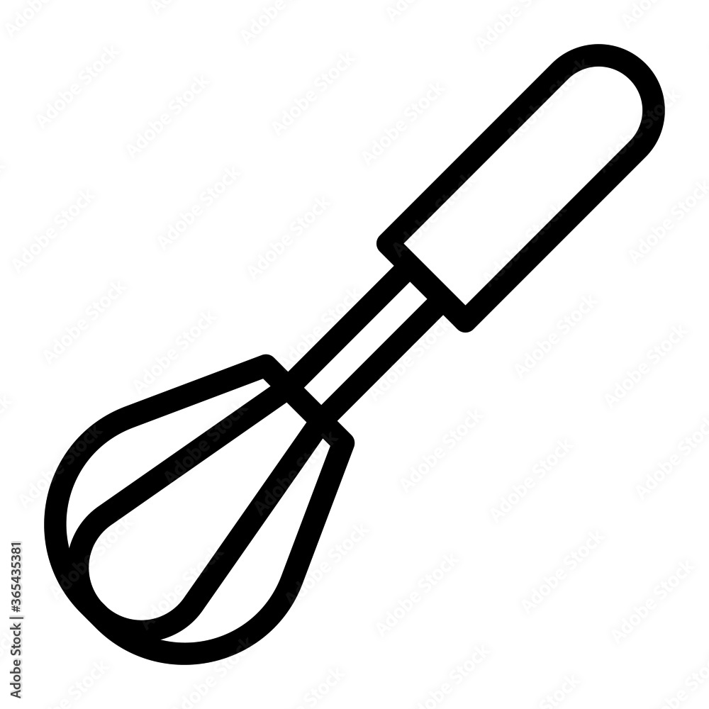 Eggbeater. icon with outline style and perfect pixels. Suitable for website design, logos, applications and UI. Eggbeater. icon with outline style and perfect pixels. Suitable for website design, logos, applications and UI.