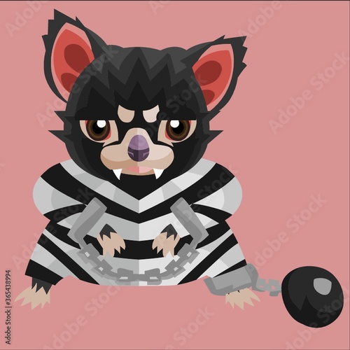 tasmanian devil prisoner