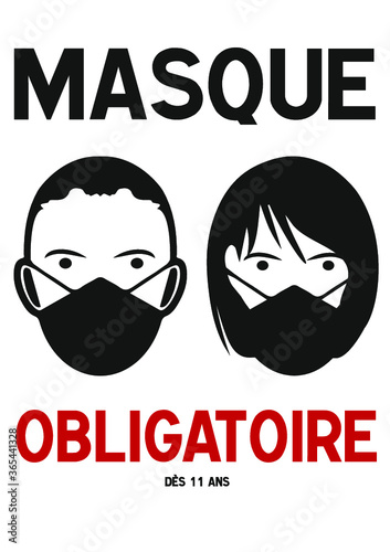 Masque obligatoire 