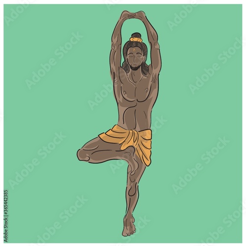 vrikshasana