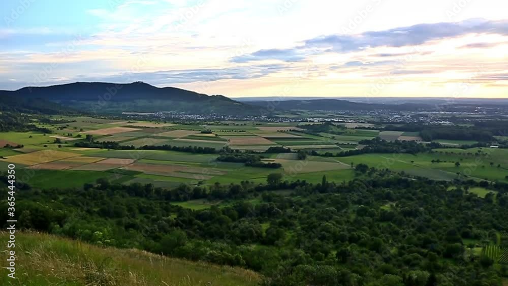 Abendstimmung im Schwäbischen Albvorland Abendstimmung im Schwäbischen Albvorland