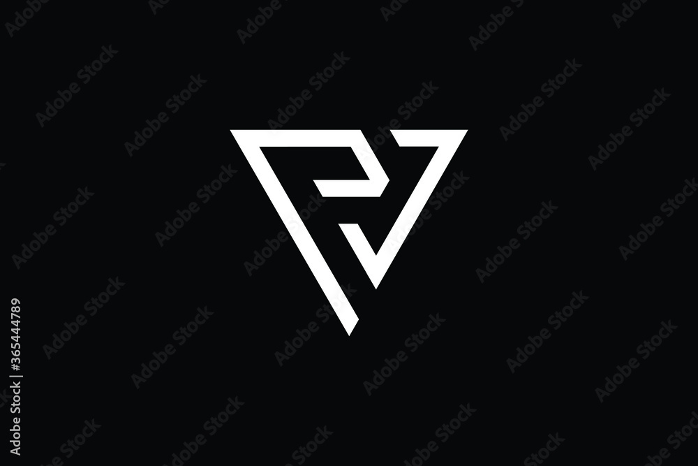 Minimal Innovative Initial PV logo and VP logo. Letter PV VP creative elegant Monogram. Premium Business logo icon. White color on black background Minimal Innovative Initial PV logo and VP logo. Letter PV VP creative elegant Monogram. Premium Business logo icon. White color on black background