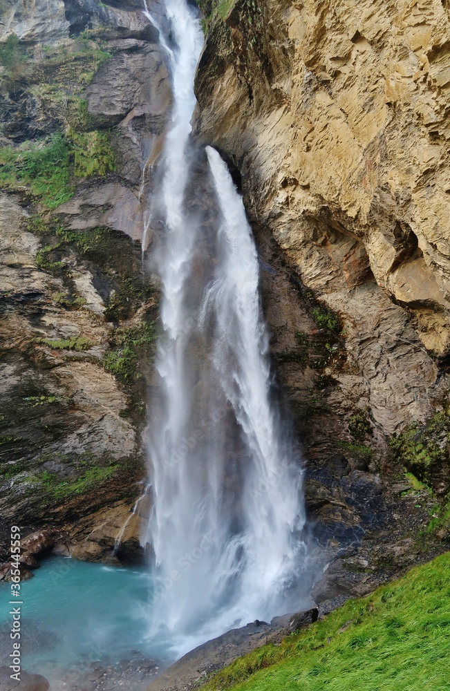 Obraz premium Reichenbachfall, Meiringen, Berner Oberland, Schweiz