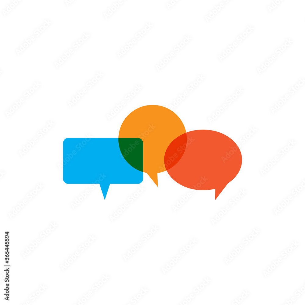 Speech Bubble Icon Vector Illustration Logo Speech Bubble Icon Vector Illustration Logo