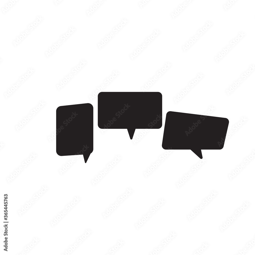 Speech Bubble Icon Vector Illustration Logo Speech Bubble Icon Vector Illustration Logo