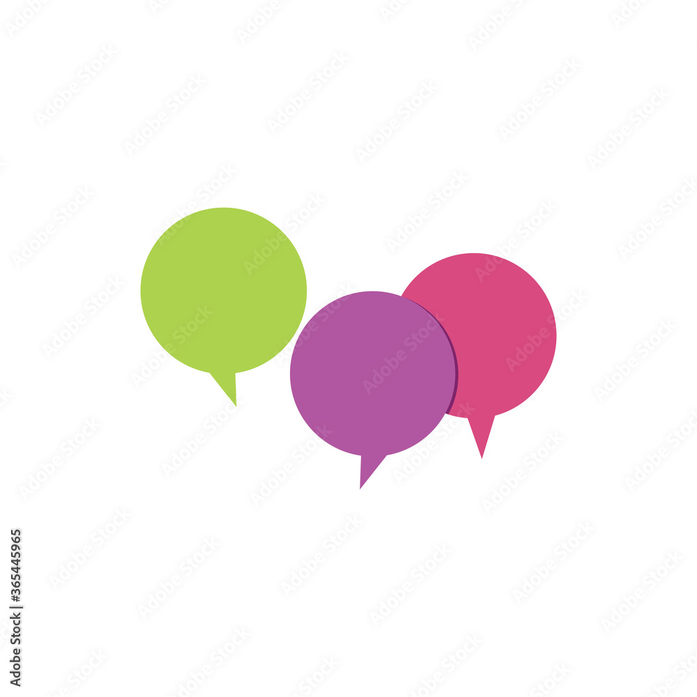 Speech Bubble Icon Vector Illustration Logo Speech Bubble Icon Vector Illustration Logo