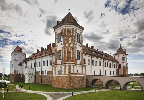 Castle in Mir. Belarus