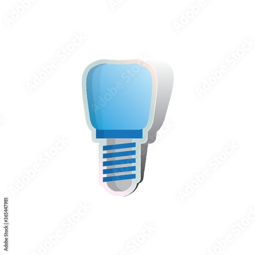 screw on false denture