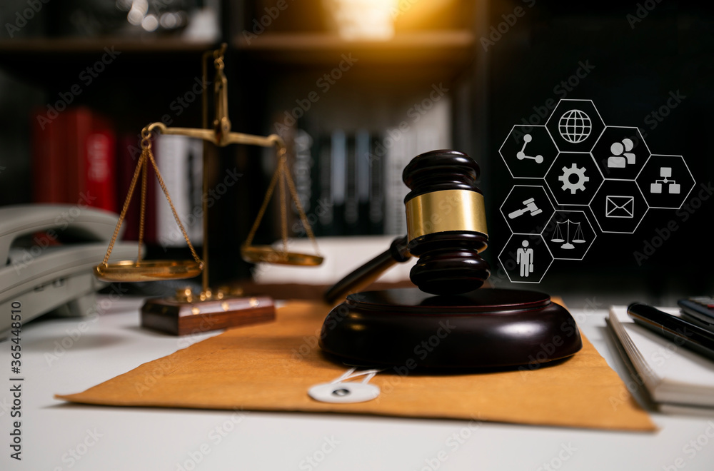 Concepts of Law and Legal services. Law interface icons. Concepts of Law and Legal services. Law interface icons.