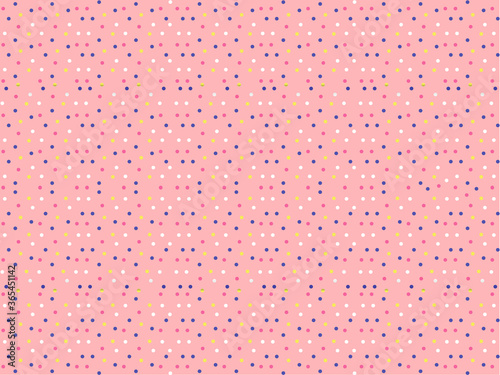 colorful dots light pink wallpaper