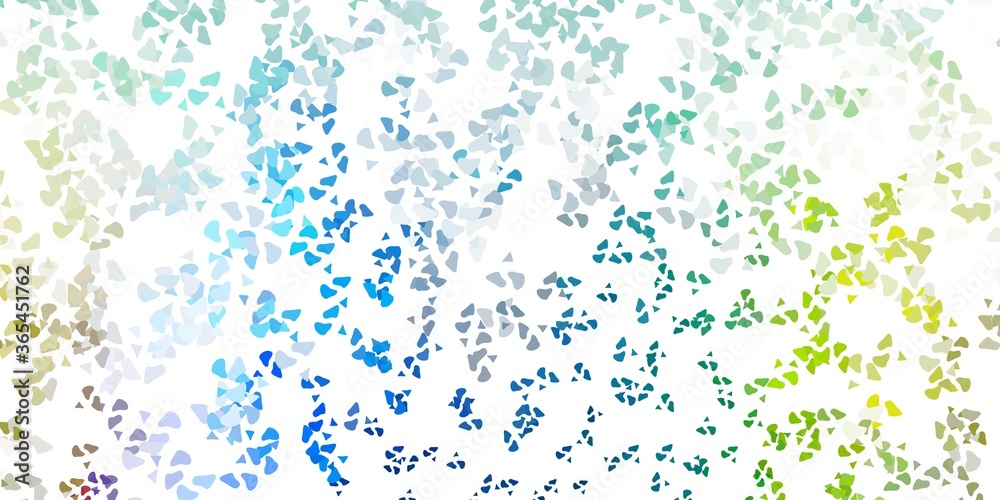 Light blue, yellow vector background with random forms. Light blue, yellow vector background with random forms.