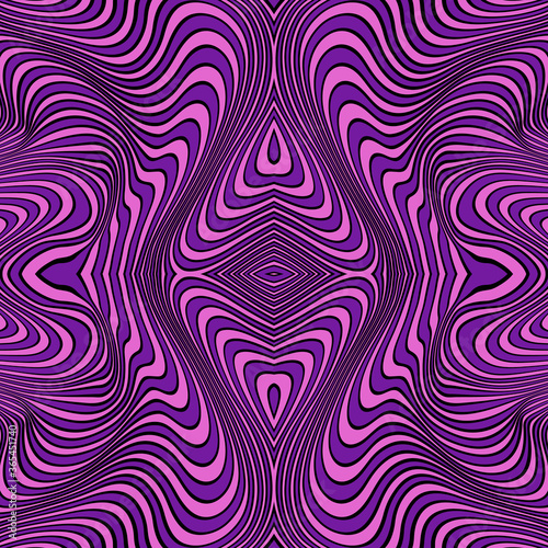 Vector abstract waves lines background