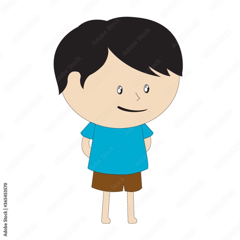 smiling boy with hands behind his back smiling boy with hands behind his back