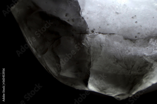 Photo of large pieces of ice close up