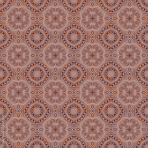Vector abstract waves lines background