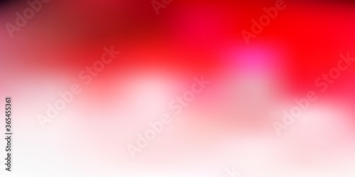 Light pink, red vector gradient blur background.