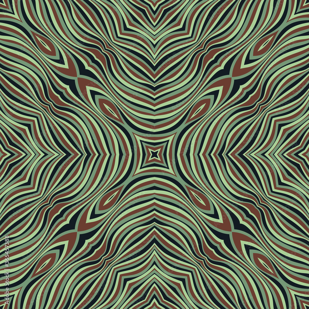 Obraz premium Vector abstract color lines pattern