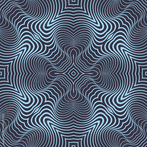 Waves background with distortion effect.