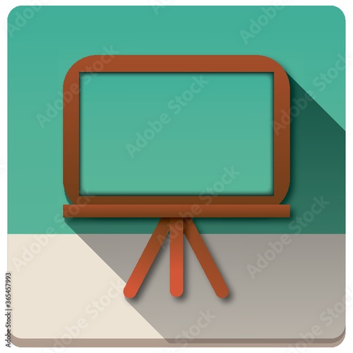 green blackboard