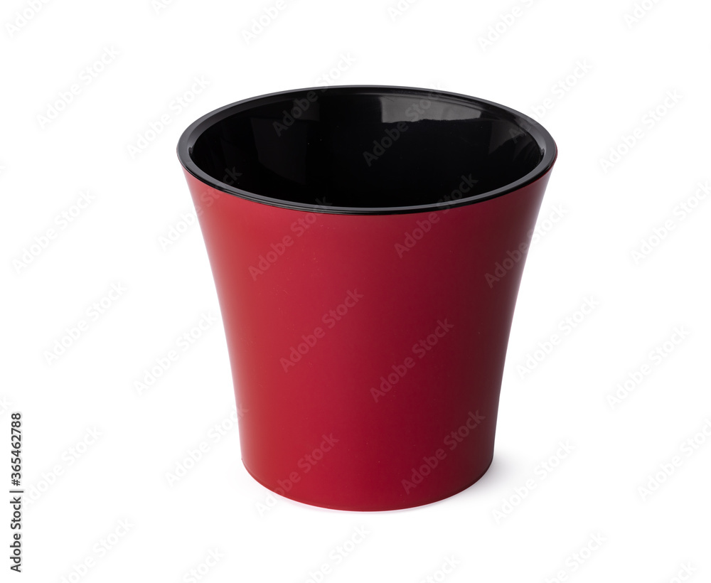 Flower pot for house plant isolated on white Flower pot for house plant isolated on white