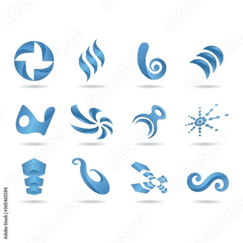 abstract design set