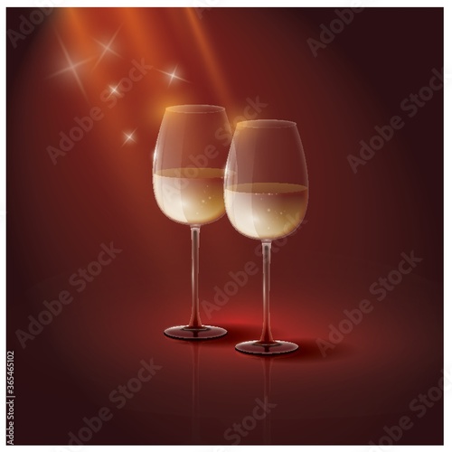 wine glasses