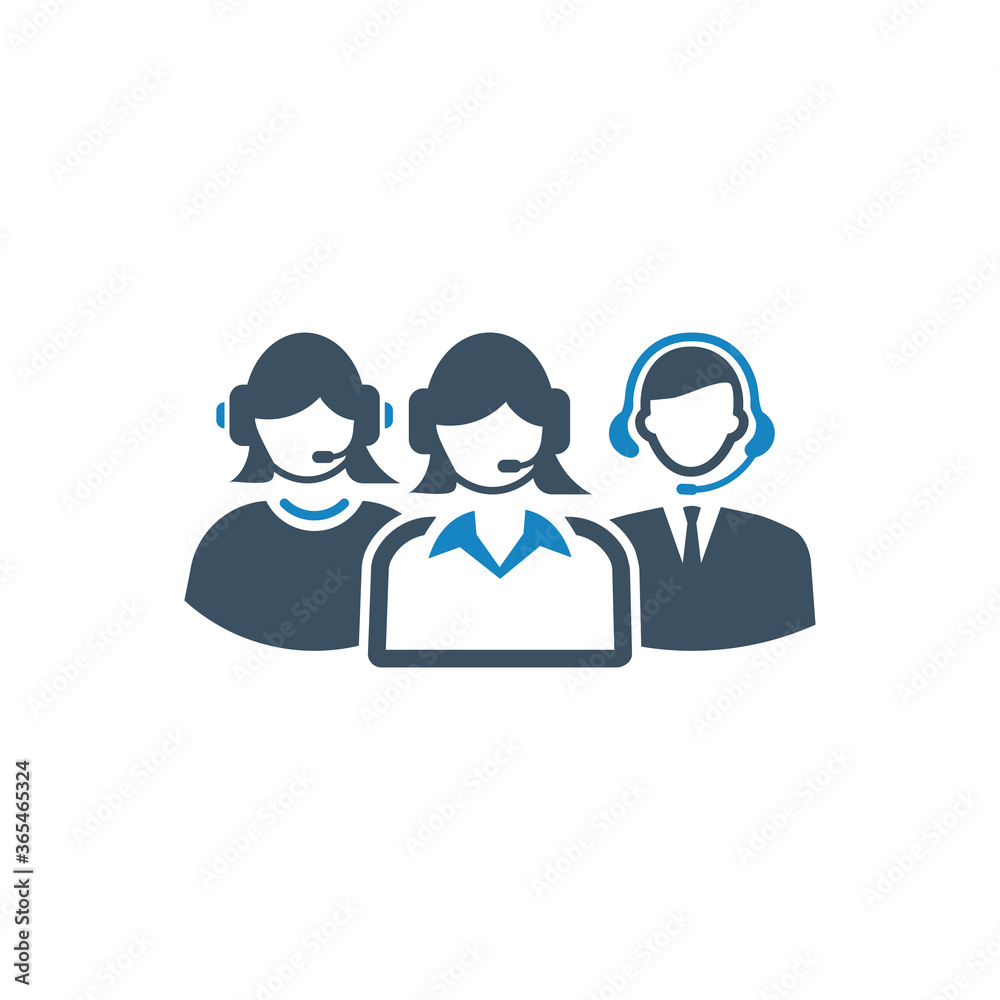 Communication customer service icon Communication customer service icon
