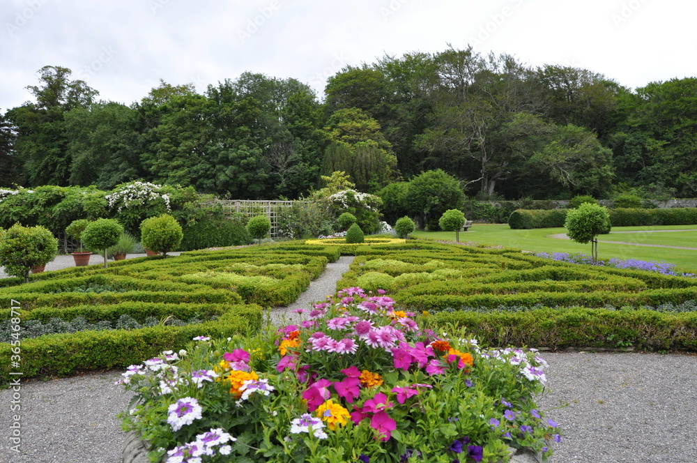 Gardens in Killarney national park, Ireland