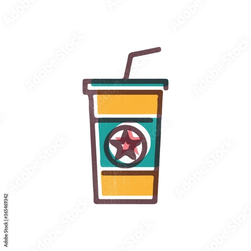 coke in takeaway cup