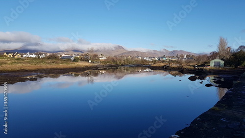 A view of Sneem river  Ireland
