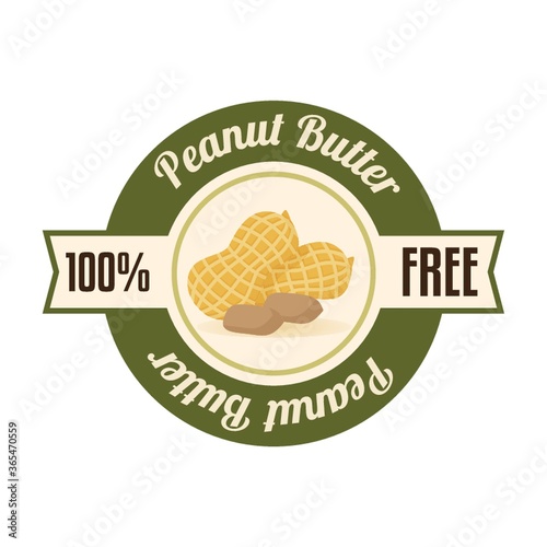 peanut butter free label