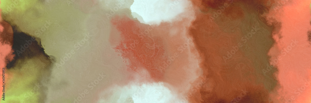 Fototapeta premium abstract watercolor background with watercolor paint style with peru, pastel brown and light gray colors and space for text or image