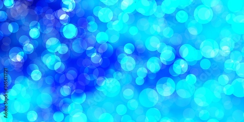 Light BLUE vector pattern with spheres.