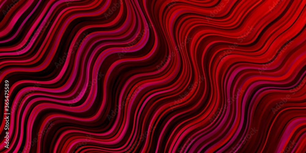 Light Pink, Red vector layout with circular arc. Colorful abstract illustration with gradient curves. Best design for your posters, banners. Light Pink, Red vector layout with circular arc. Colorful abstract illustration with gradient curves. Best design for your posters, banners.