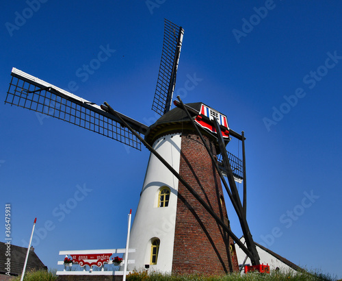 Dutch cornmill in Weert the Netherlands