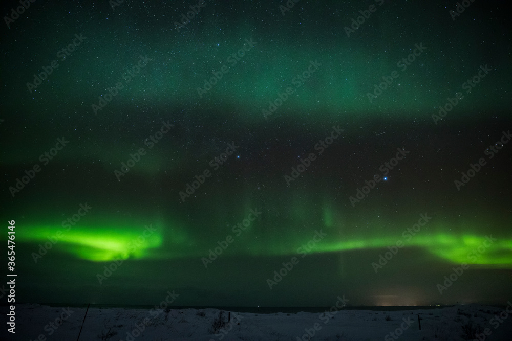 Polarlicht über den Lofoten - Norwegen