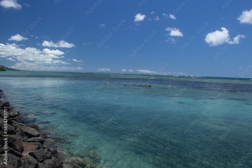 Ocean view in Samoa
